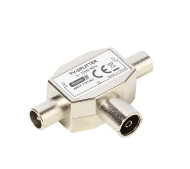 Vivanco 48074 TV Two way splitter