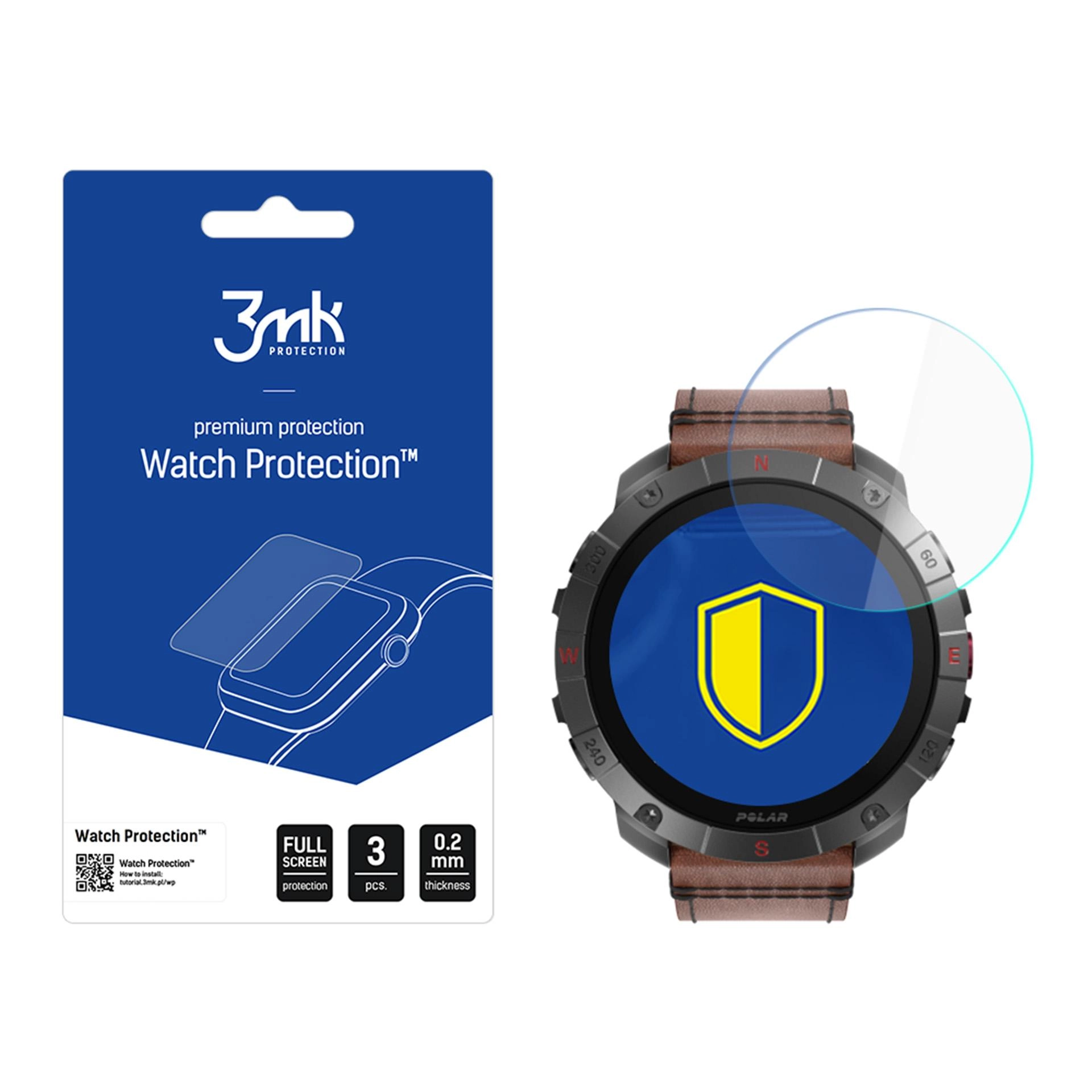 Szkło hybrydowe 3mk Watch Protection FlexibleGlass do Polar Grit X2