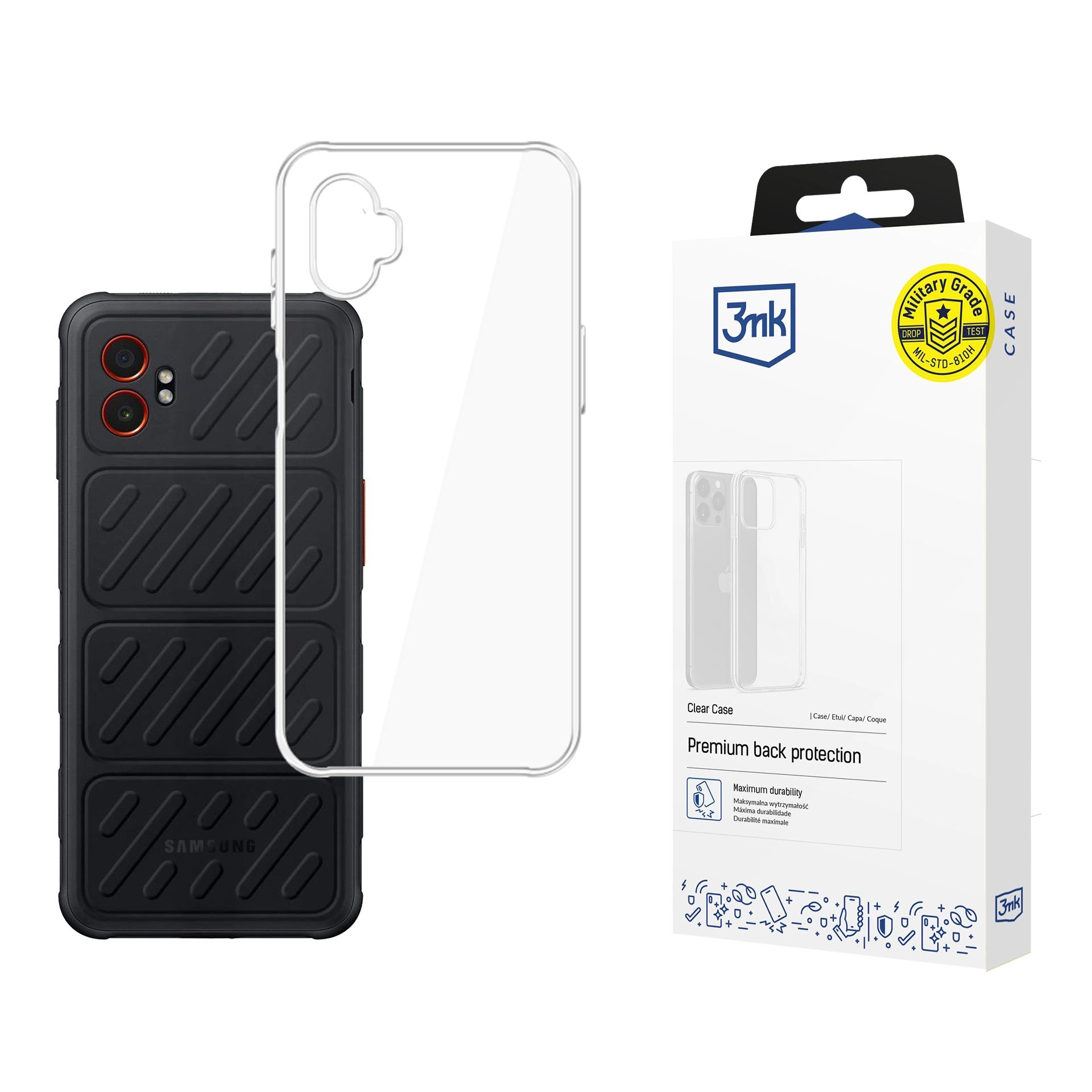 Etui 3mk Clear Case do Samsung Galaxy XCover 7 Pro