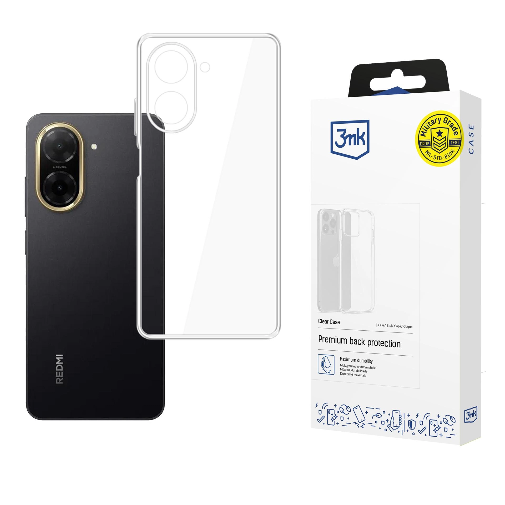 Etui 3mk Clear Case do Redmi A5 4G