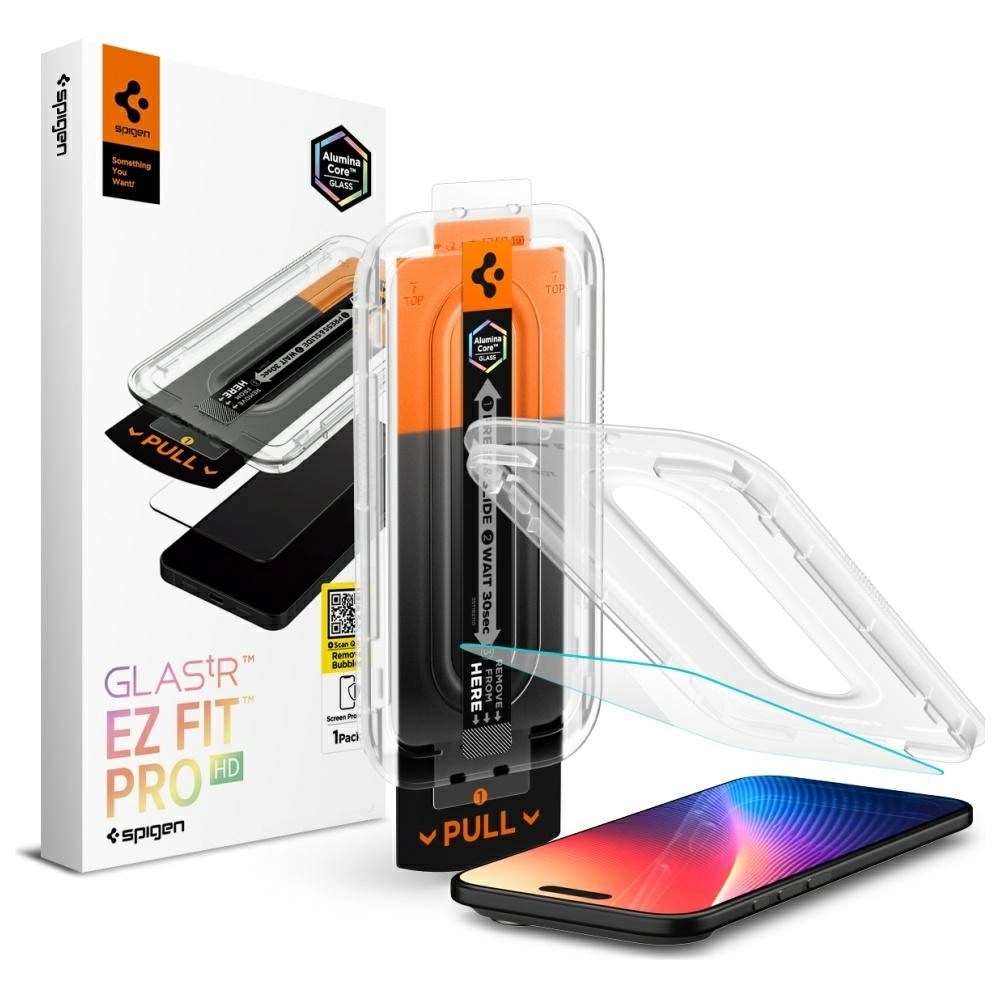 Szkło hartowane Spigen Glas.TR "EZ FIT PRO" do iPhone Air Przezroczysty