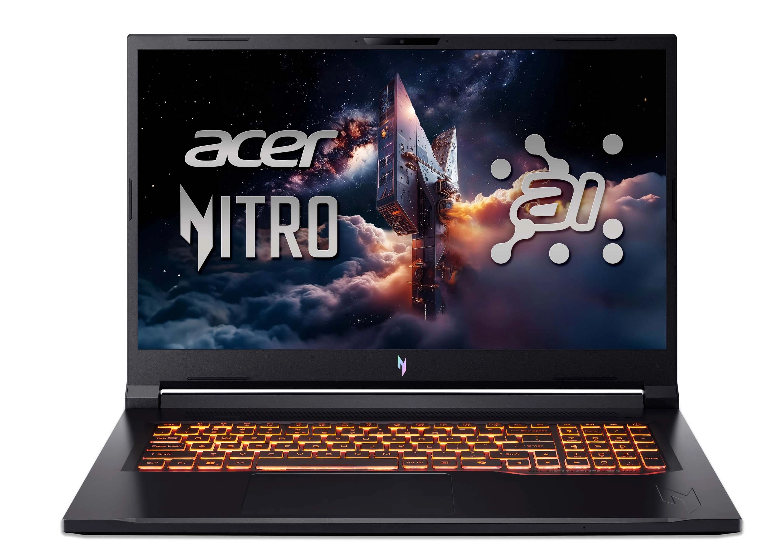 Laptop gamingowy Acer Nitro V 17 AI ANV17-61 17,3" 165Hz Ryzen AI 7 350 32GB RAM 1TB Dysk SSD RTX5060 DLSS4 Win11 Pro Czarny Funkcje AI
