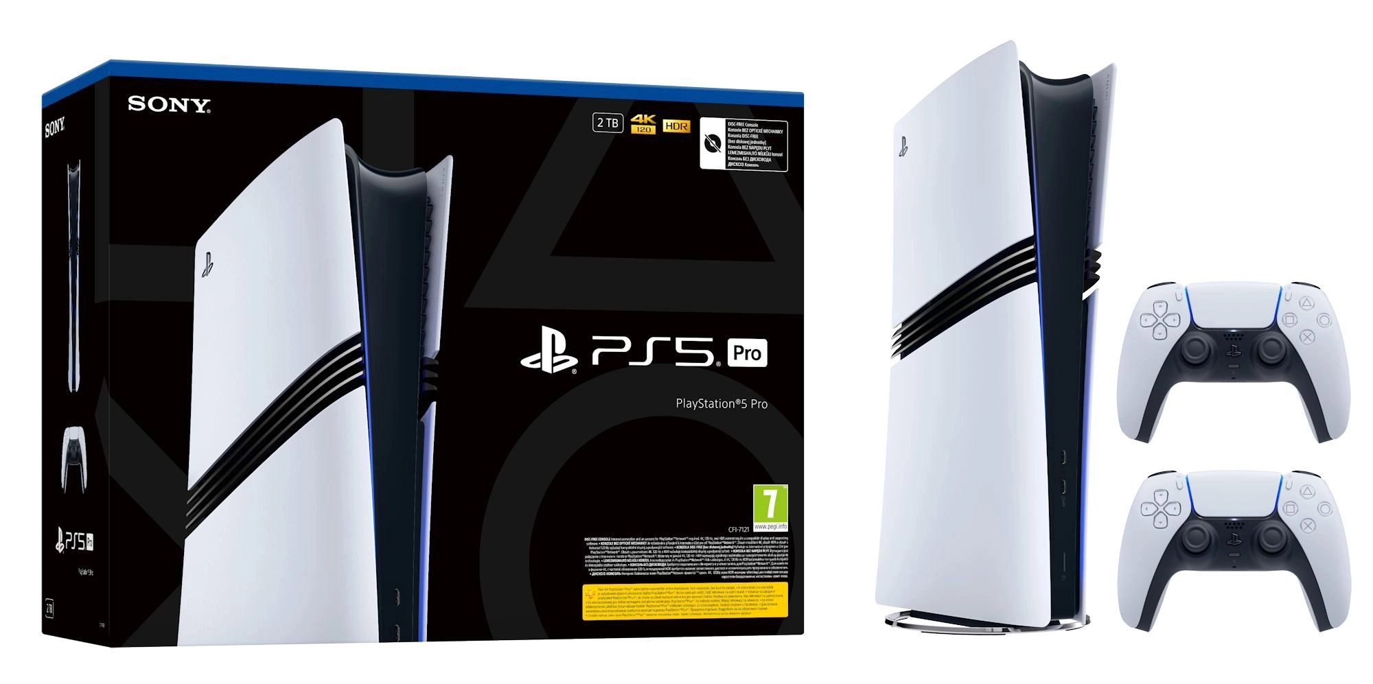 Konsola Sony PlayStation 5 Pro (PS5) 2TB + Dodatkowy Pad