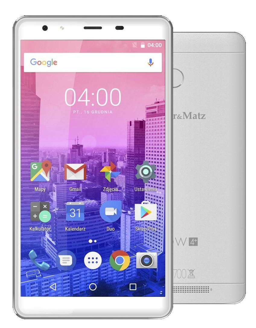 Smartfon Kruger & Matz Flow 4+ KM0441-S (srebrny)