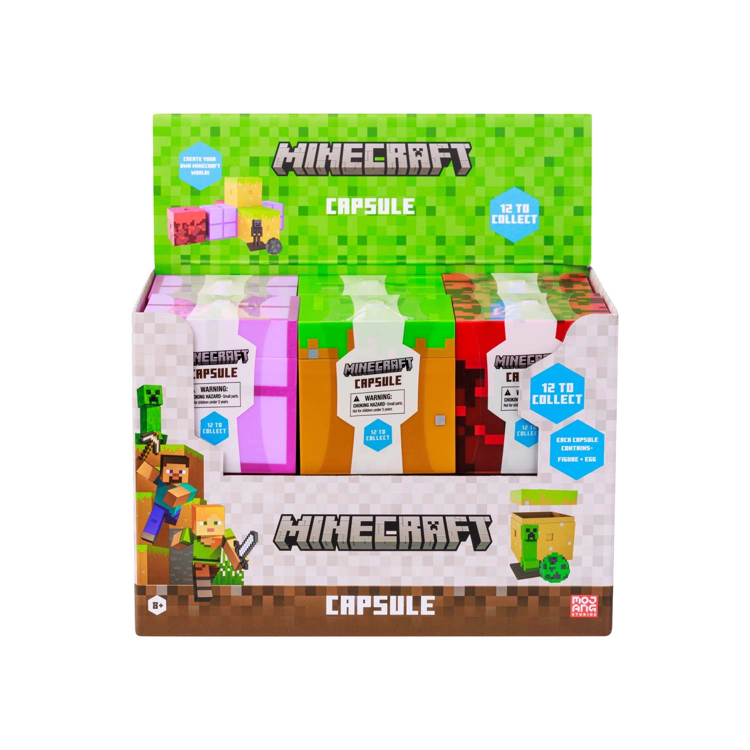 Figurka PMI Kids World Minecraft Capsule