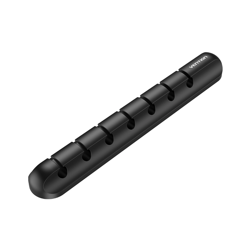 Organizer kabli Vention KBSB0-2 / 7-portowy 2szt Czarny