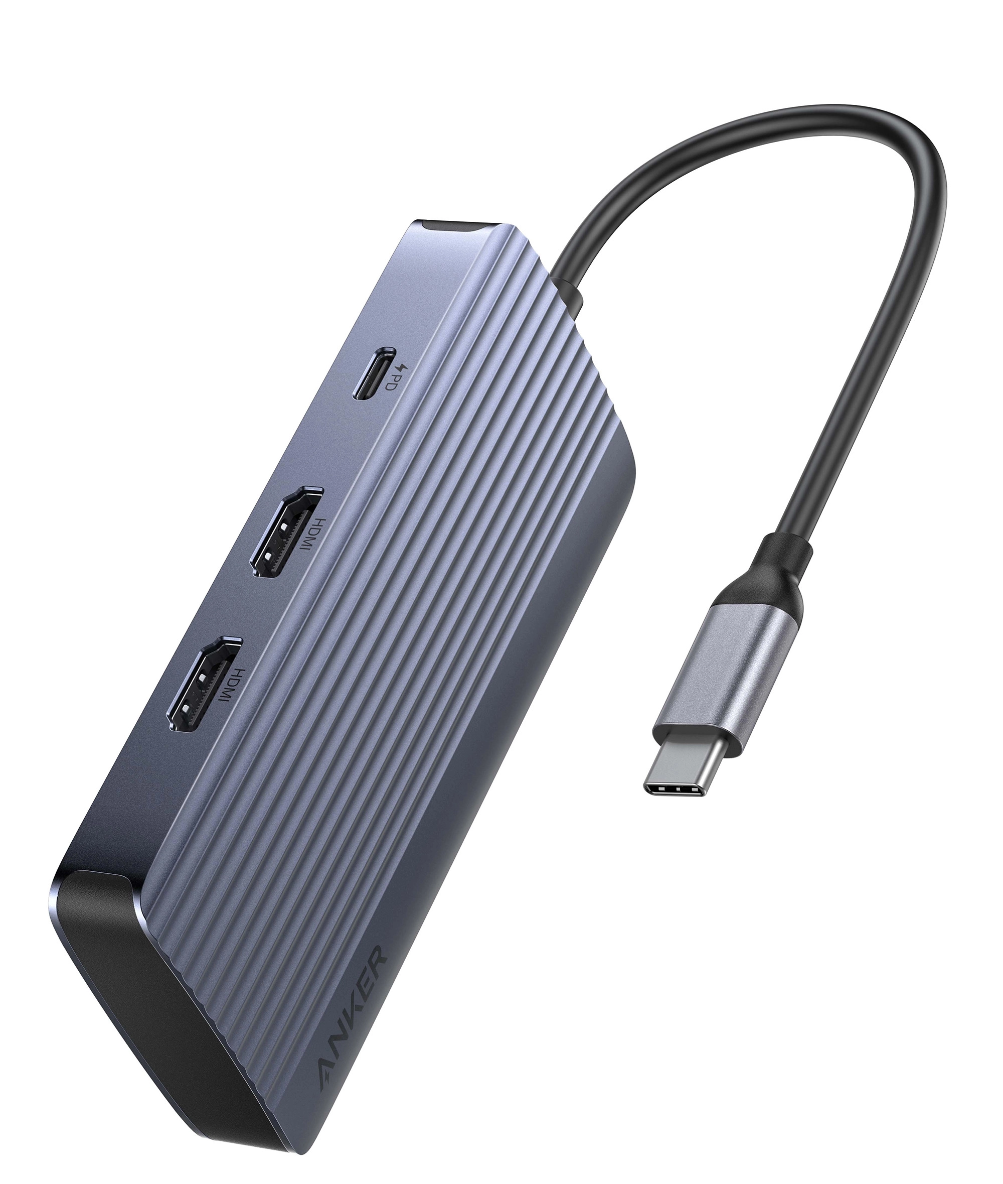 Hub USB Anker PowerExpand A83740A2 7w1 10Gbps USB-C Szary