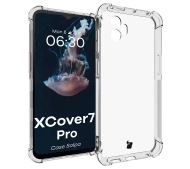 Bizon Elastyczne Salpa do Samsung Galaxy Xcover7 Pro Przezroczysty