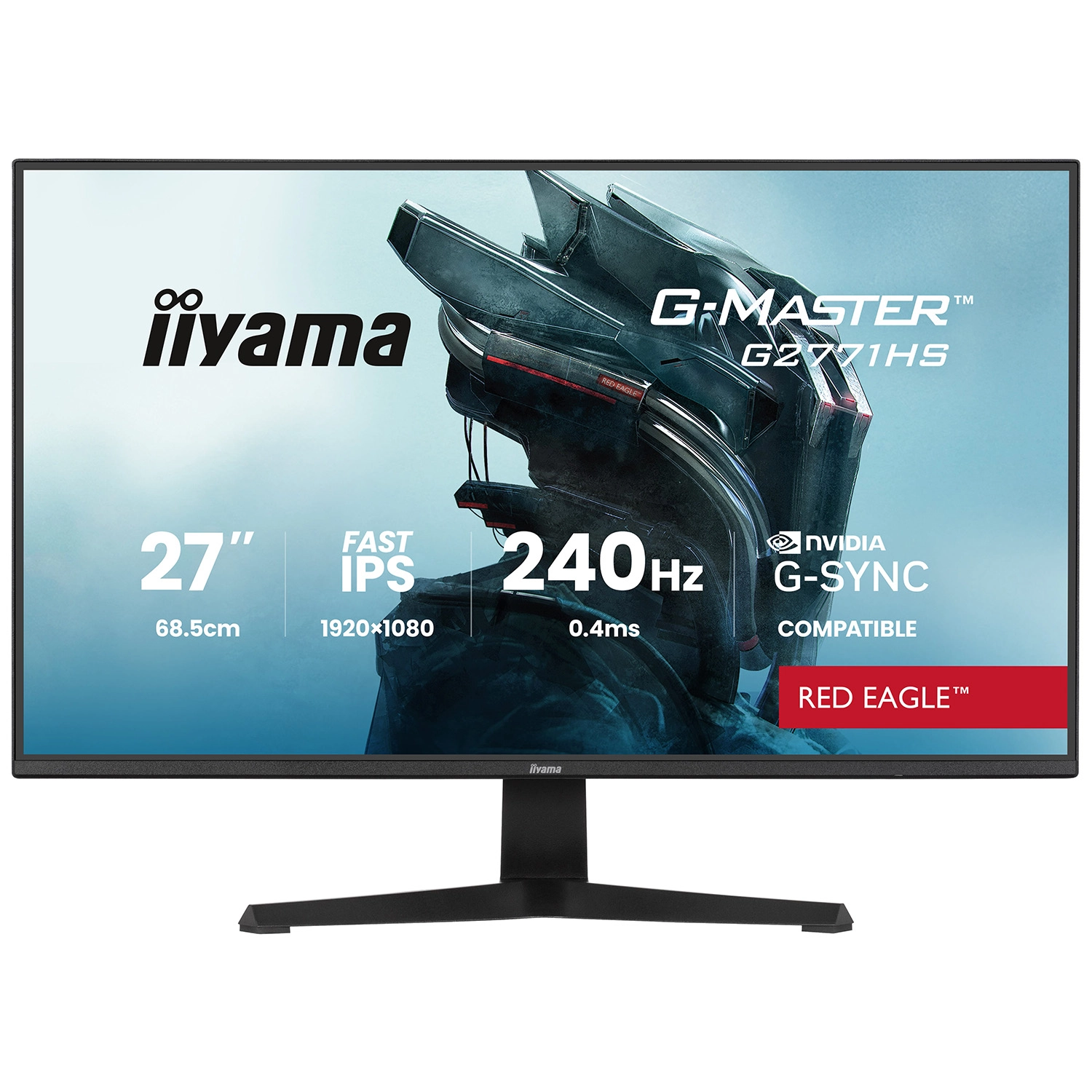 Monitor iiyama G-Master Red Eagle G2771HS-B1 27" Full HD Fast IPS 240Hz 0,4ms MPRT Gamingowy