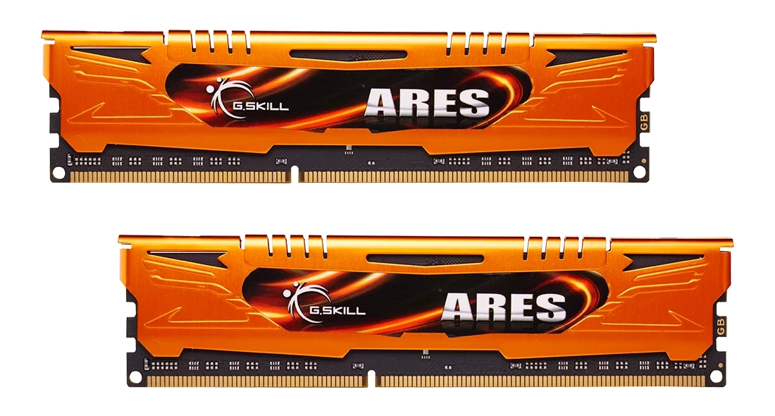 Pamięć RAM G.Skill Ares DDR3 16GB (2 x 8GB) 1600 CL10 Pomarańczowy