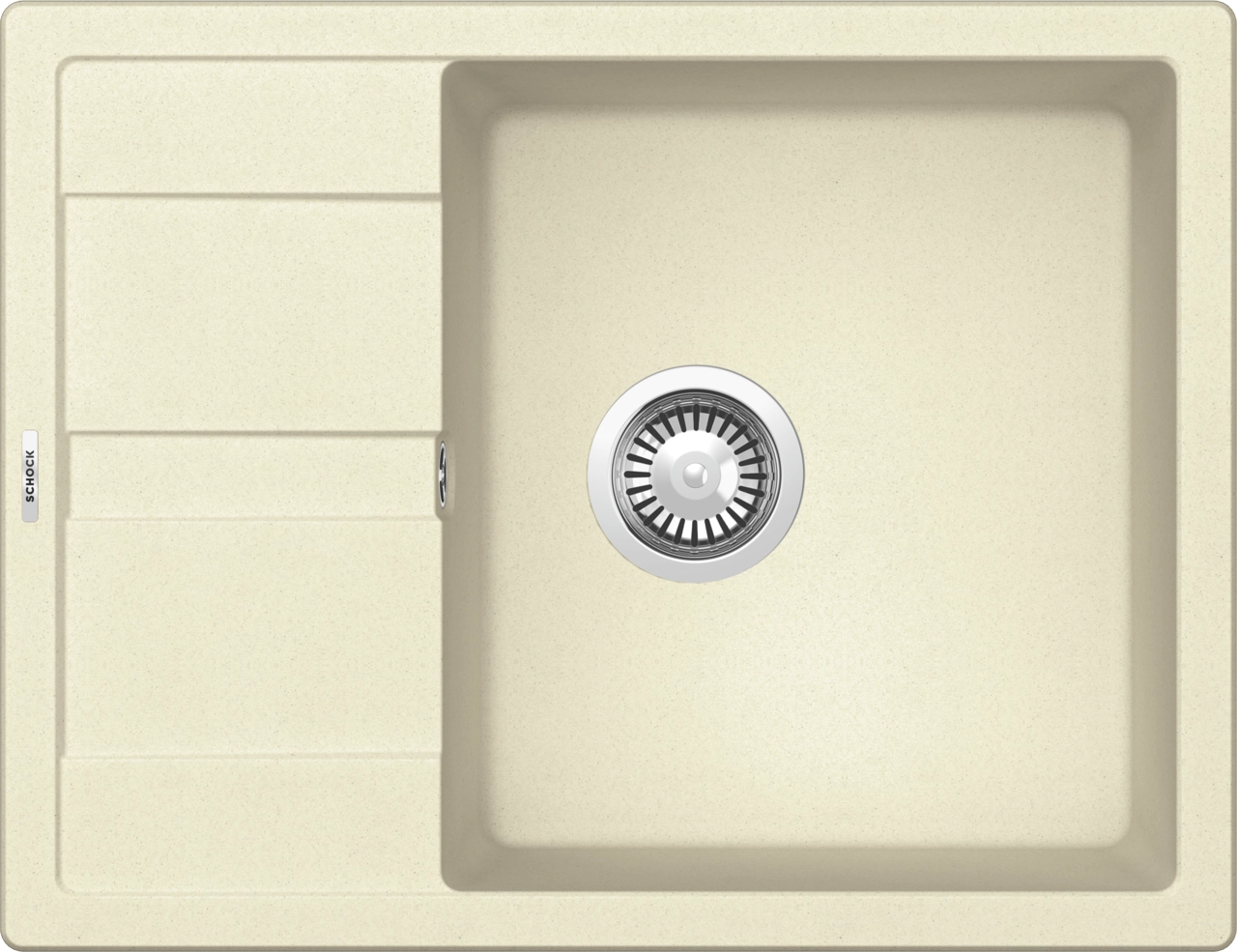 Zlewozmywak Schock Ronda D-100 L Granitowy Vanilla