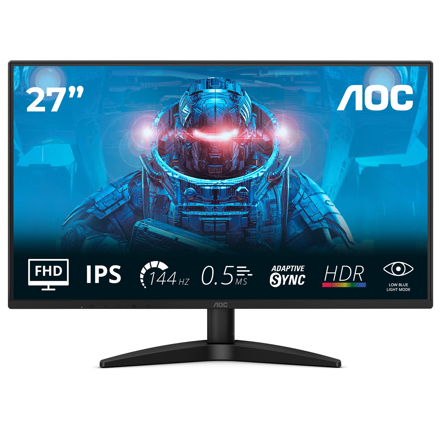 Monitor AOC 27B36X 27" IPS Full HD 144Hz 0,5ms MPRT Gamingowy