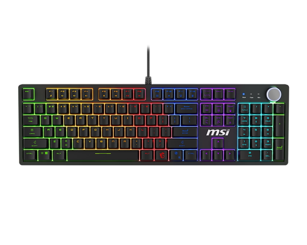Klawiatura mechaniczna MSI Forge GK320 Czarny