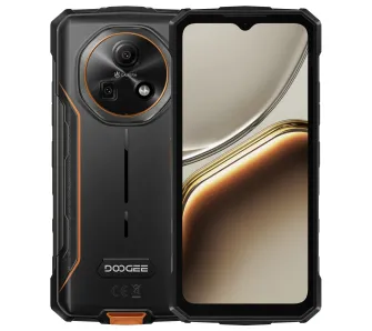 Smartfon Doogee Fire 7 5G 4/256GB 6.6" 90Hz 64Mpx Pomarańczowy