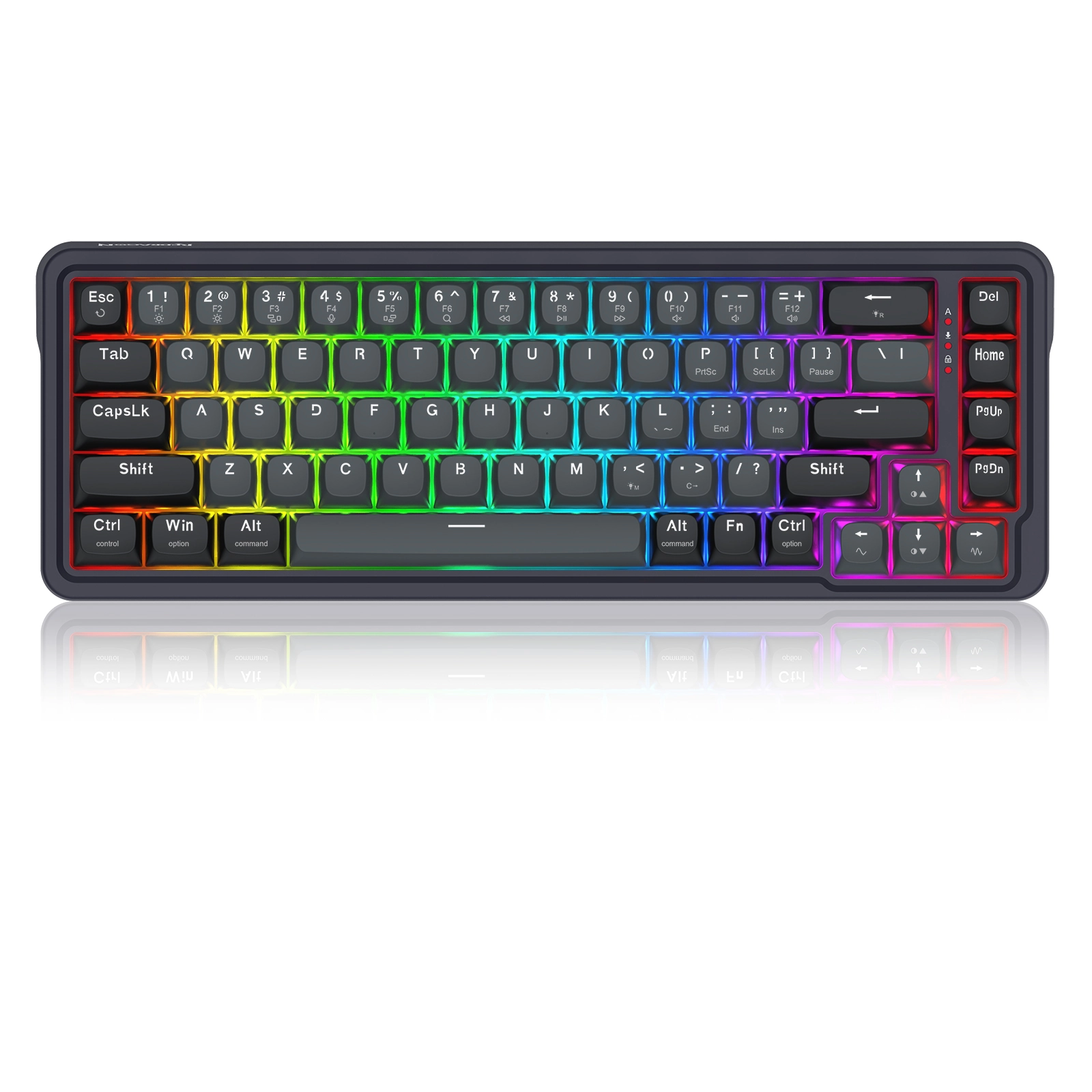 Klawiatura magnetyczna Redragon Nova K709GB-RGB-M UltraMag Switch Czarny