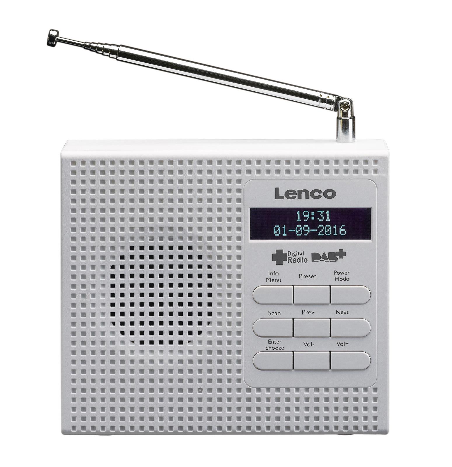 Radioodbiornik Lenco PDR-020 (biały)