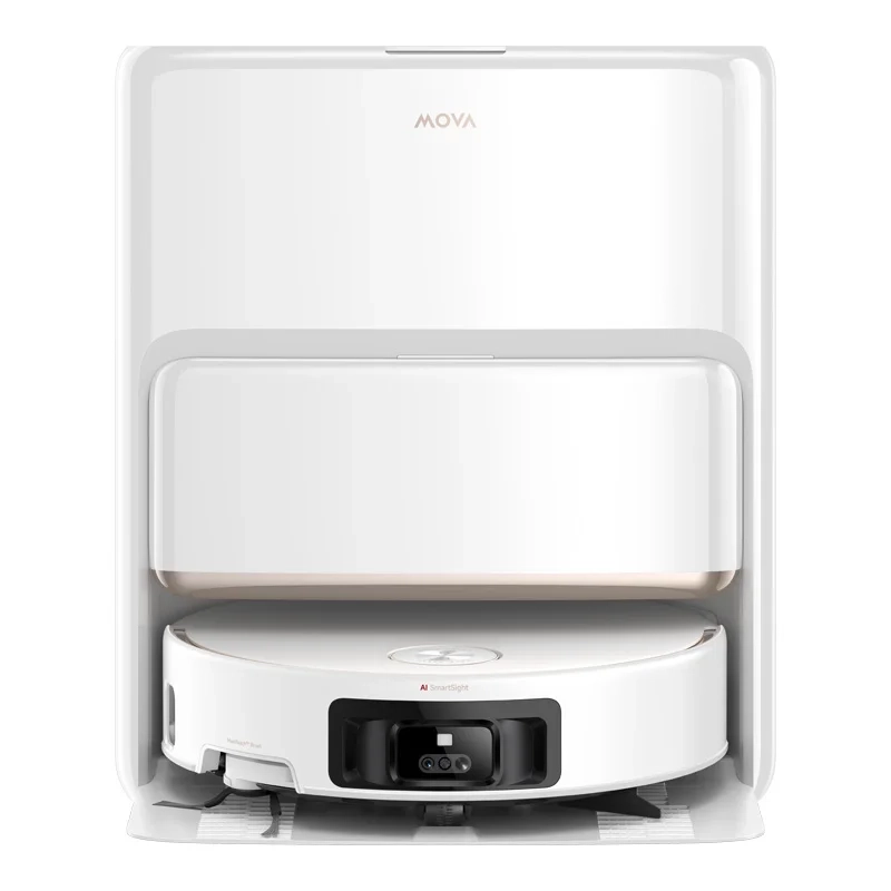 Robot sprzątający Mova Z60 Ultra Roller Complete Funkcja mopowania Stacja oczyszczająca Tworzenie mapy pomieszczenia 72dB Biały AI