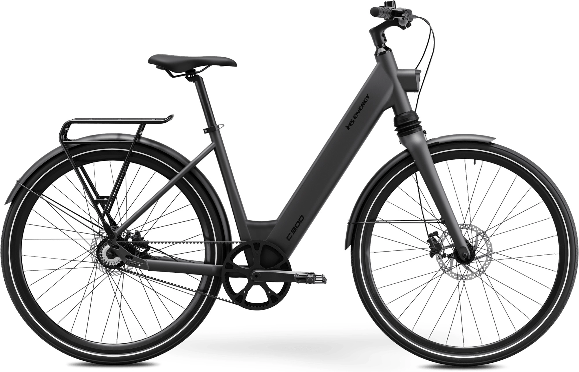 Rower elektryczny MS Energy C300 Szary