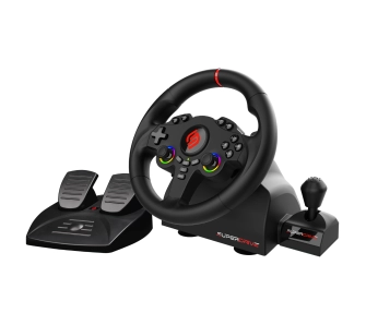 Kierownica Subsonic SuperDrive 220 RS-X z pedałami do PC, Xbox, PS4, Switch, Switch 2