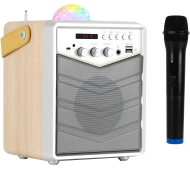 Musicmate MM-SK100 Apex Flex 50W Bluetooth Radio FM Brązowy