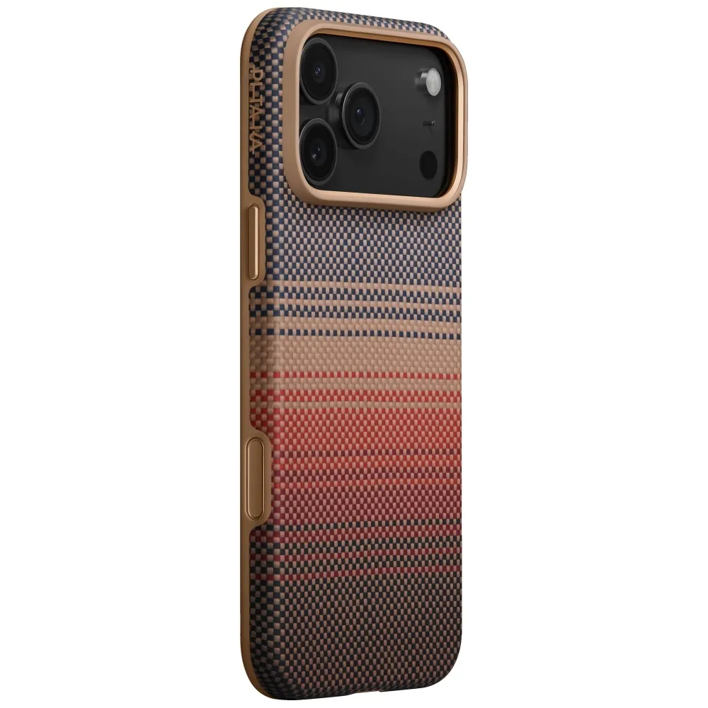 Etui Pitaka Aramid UltraGuard MagSafe do iPhone 17 Pro Sunset