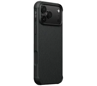 Etui Pitaka Aramid ProGuard MagSafe do iPhone 17 Pro Max Czarno szary