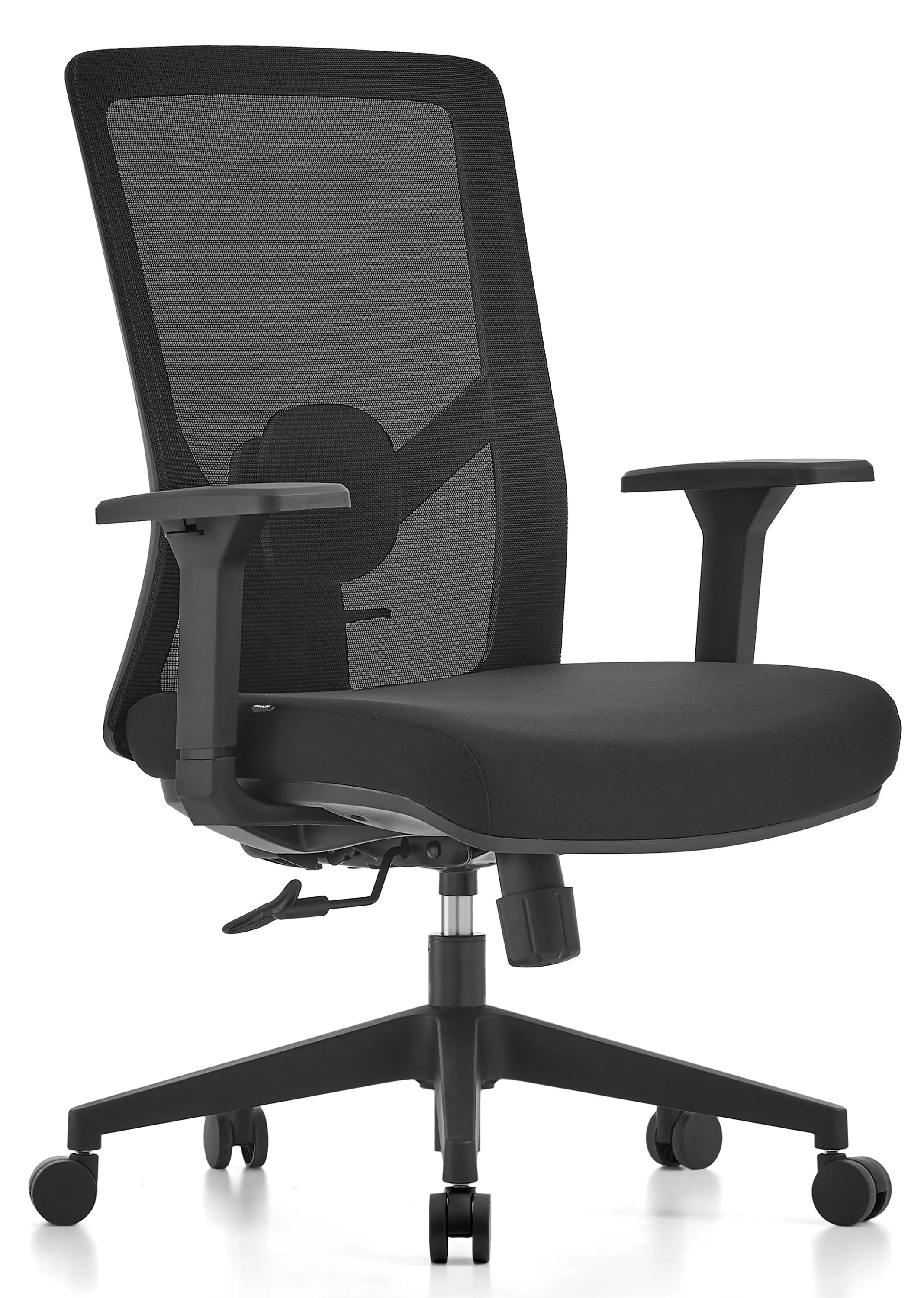 Fotel Cobra Office Plus HF502BK Biurowy do 150kg Tkanina Czarny