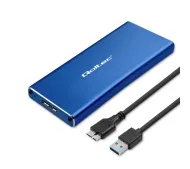 Qoltec 51832 M.2 SSD SATA NGFF USB 3.0 Super speed 5Gb/s Niebieski