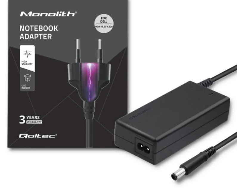 Zasilacz do laptopa Qoltec AD41P 90W Dell