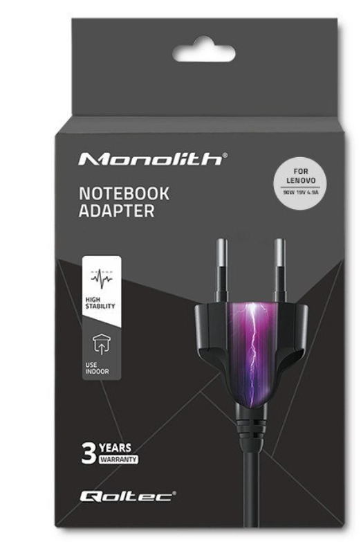 Zasilacz do laptopa Qoltec AD41P 90W Lenovo