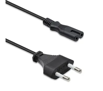 Kabel zasilający Qoltec 50547 1,4m Czarny