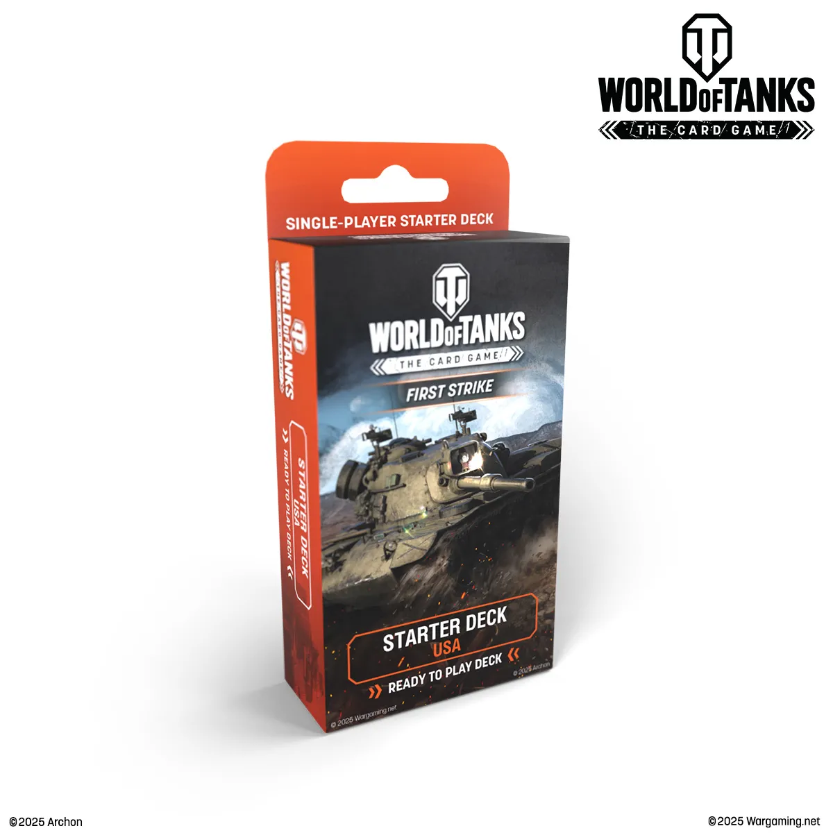 Gra karciana Karty do gry World of Tanks: The Card Game Starter Deck USA First Strike