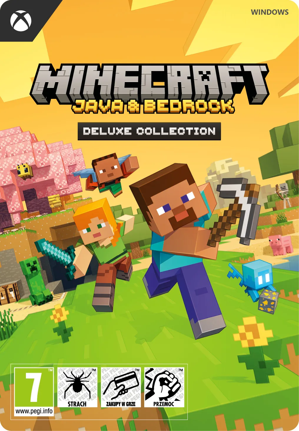 Minecraft Java & Bedrock Deluxe Collection [kod aktywacyjny} Gra na PC