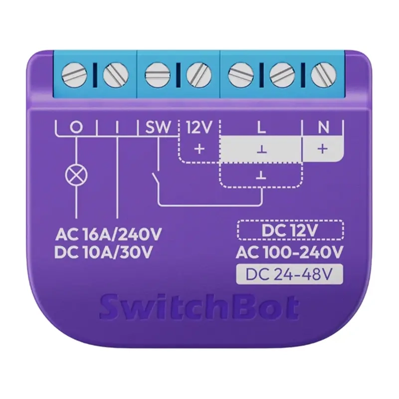 Przełącznik SwitchBot Relay Switch 1 ze Stykiem Beznapięciowym