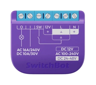 Przełącznik SwitchBot Relay Switch 1 ze Stykiem Beznapięciowym