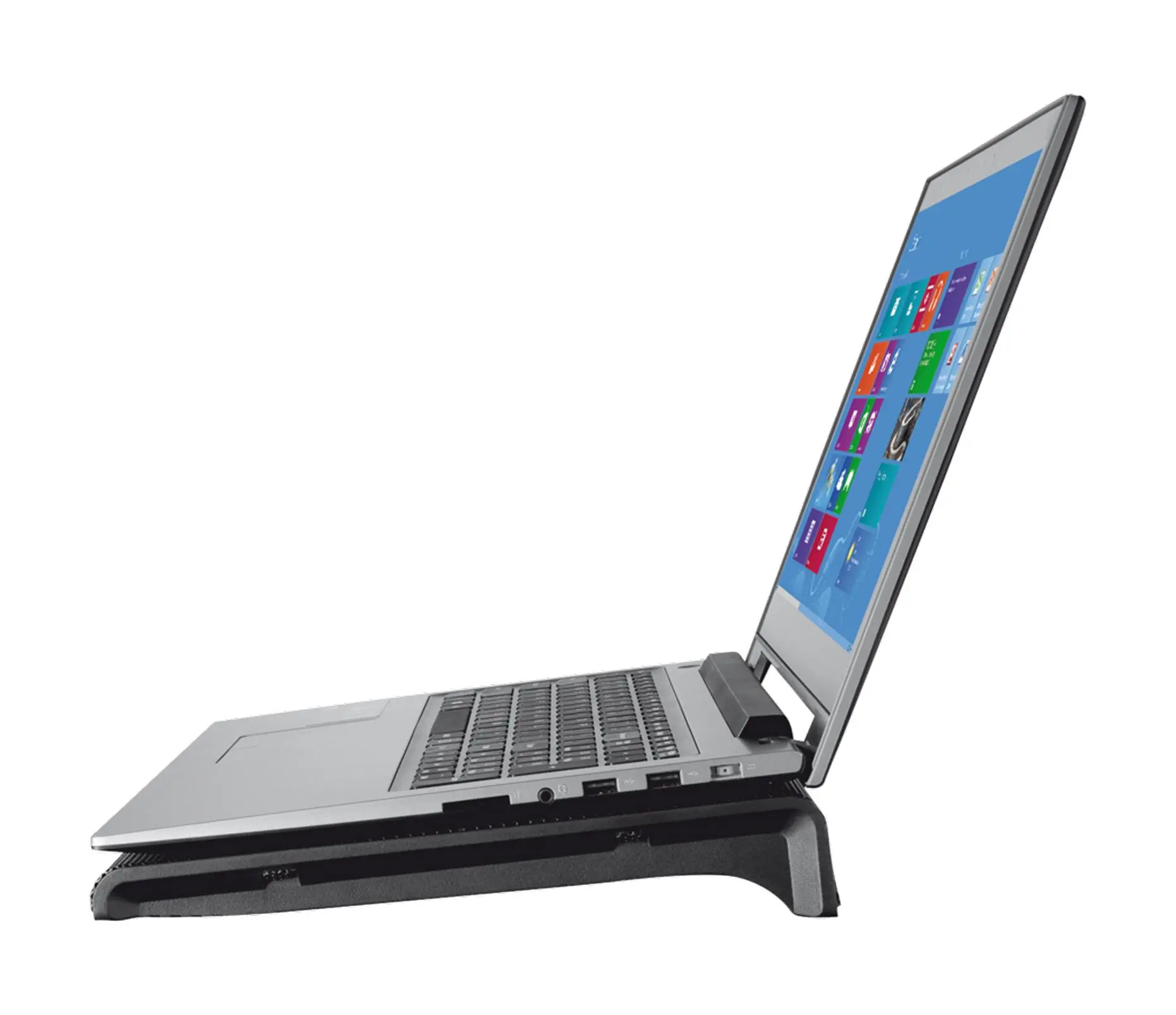 Podstawka chłodząca Trust 20104 Azul  Laptop Cooling Stand Czarny