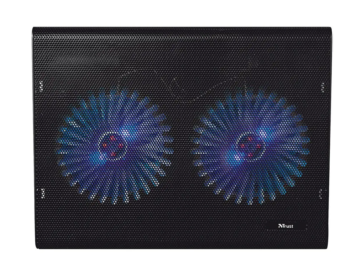 Podstawka chłodząca Trust 20104 Azul  Laptop Cooling Stand Czarny