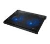 Podstawka chłodząca Trust 20104 Azul  Laptop Cooling Stand Czarny