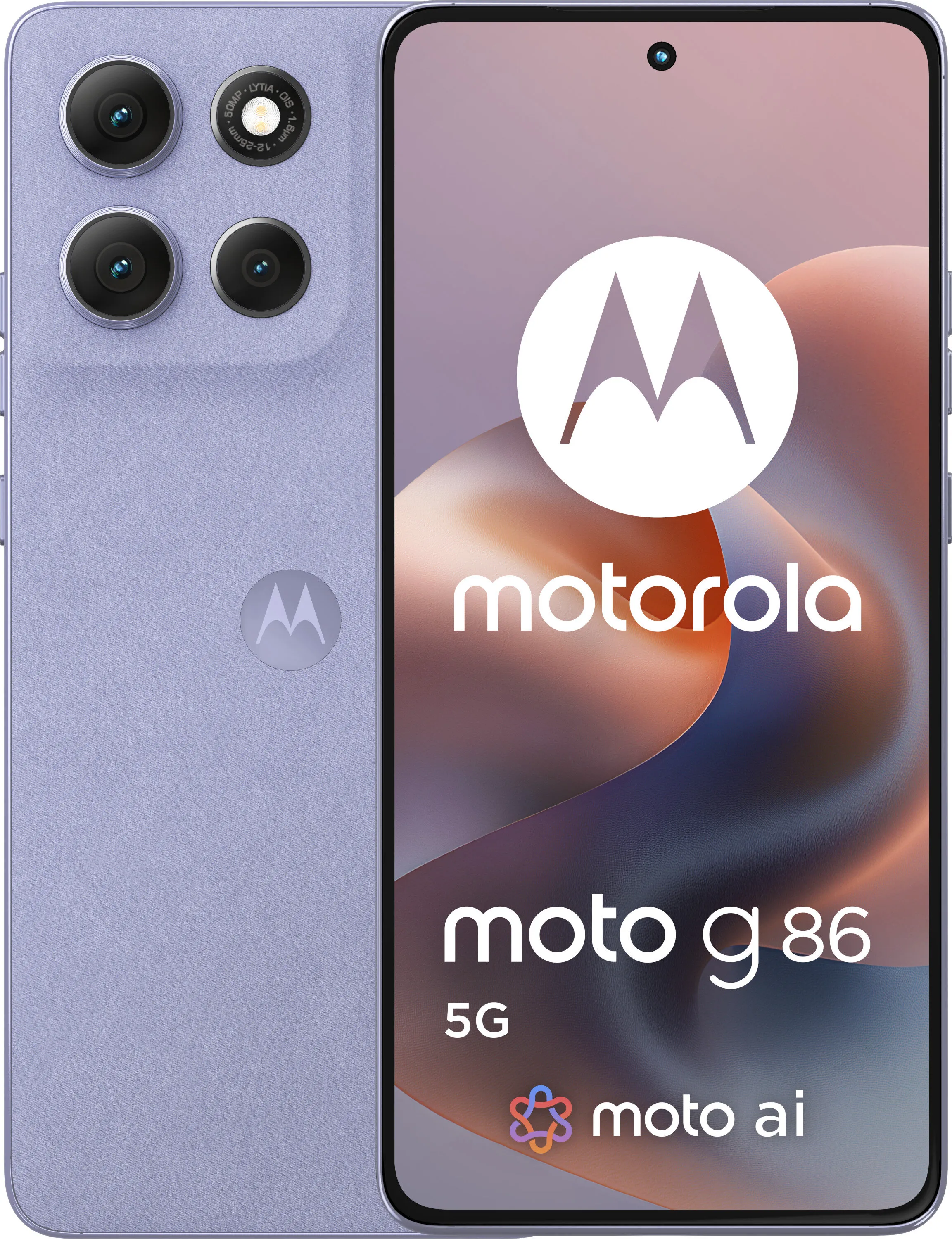 Smartfon Motorola Moto G86 5G 8/256GB 6.67" 120Hz 50Mpix Lawendowy