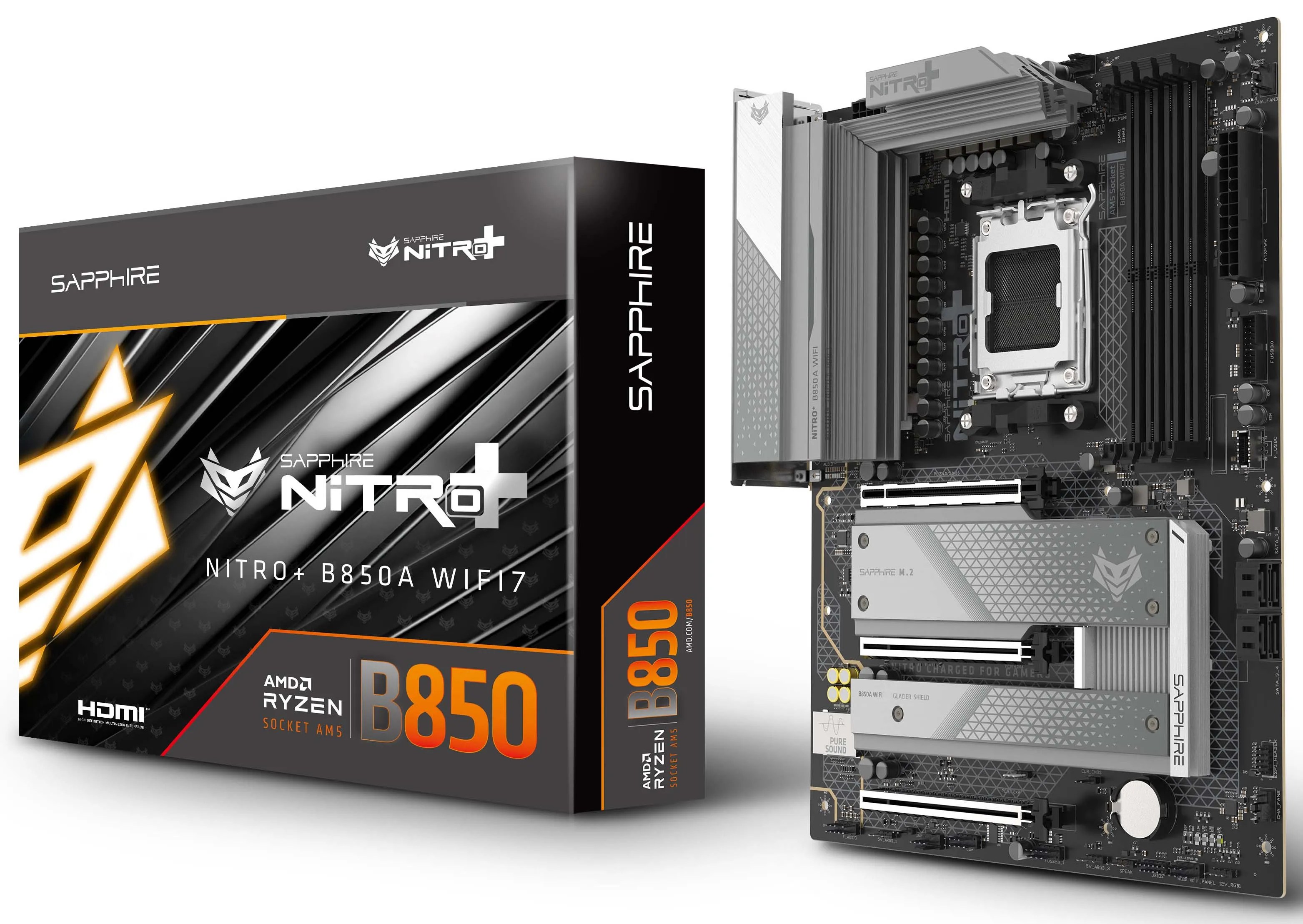 Płyta główna Sapphire NITRO+ B850A WIFI 7