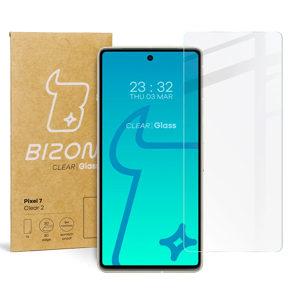 Szkło hartowane Bizon Clear 2 do Google Pixel 7