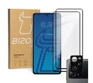 Bizon 2x Szkło + szybka na aparat Edge 2 Pack do Xiaomi Poco X5 Pro