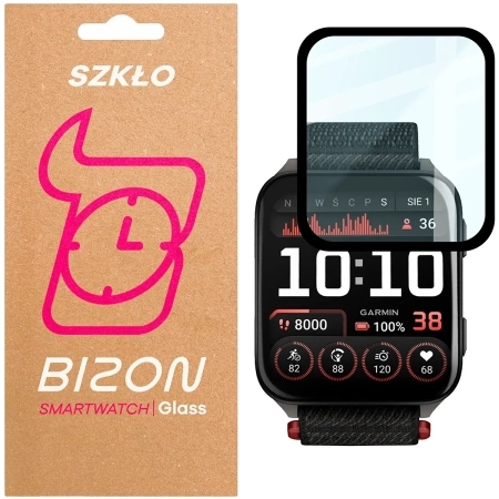 Szkło hybrydowe Bizon Glass Watch Edge Hybrid do Garmin Venu X1