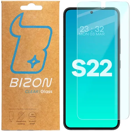Szkło hartowane Bizon Clear do Samsung Galaxy S22