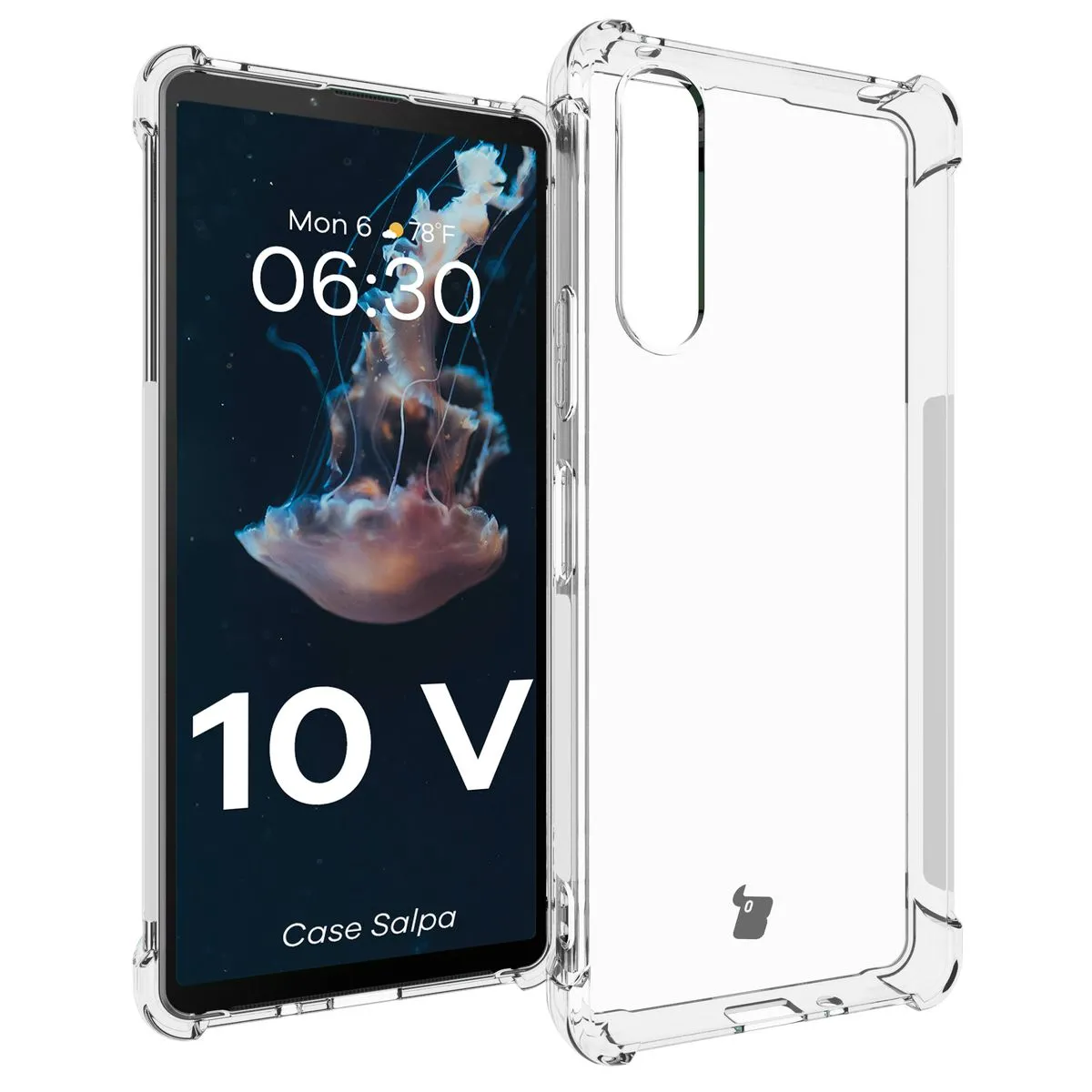 Etui Bizon Salpa do Sony Xperia 10 V Przezroczysty