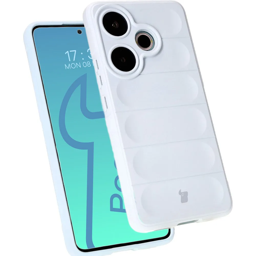 Etui Bizon Tur do Xiaomi Poco F6 Jasnoniebieski