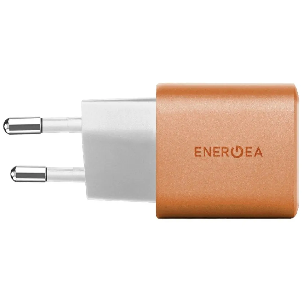 Ładowarka sieciowa Energea Ampcharge GaN35 USB-C USB-A 35W Pomarańczowy