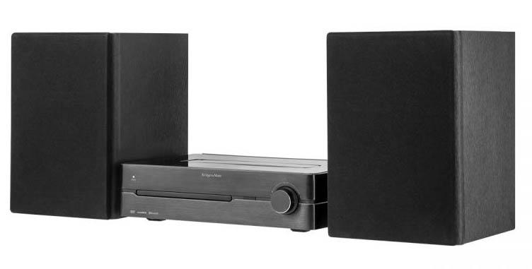 Wieża Kruger & Matz KM1808 100W Bluetooth Radio FM, DAB+ Czarny