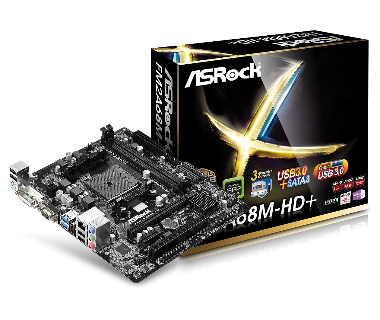 Płyta główna ASrock FM2A68M-HD+
