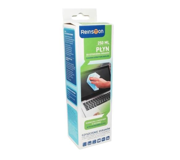 zestaw Reinston ECH003 płyn do czyszczenia ekranów (250 ml ) + mikrofibra